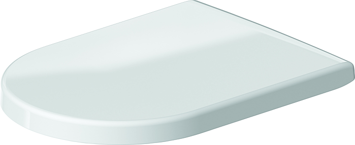 Duravit Starck 3 WC-Sitz 0067710000 weiss, Scharniere Edelstahl, ohne Absenkautomatik