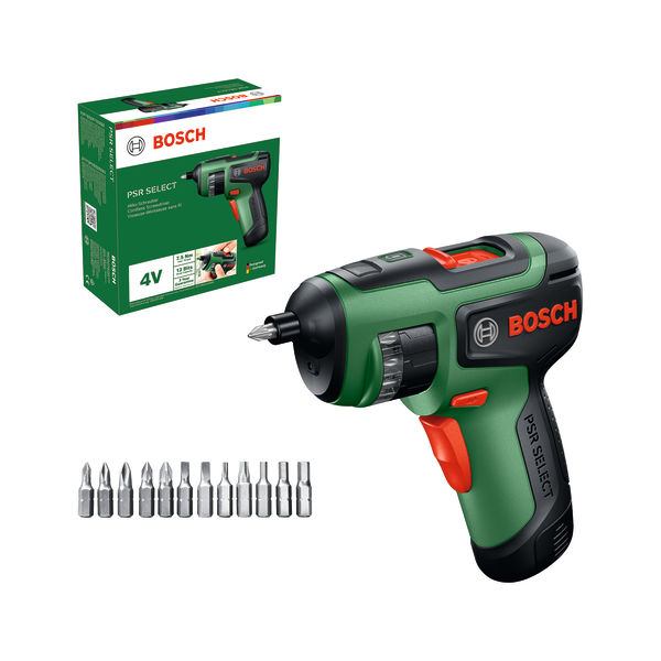 Bosch Akku-Schrauber PSR Select, 1 x Akku BA 4V 2.0Ah 0 603 977 100