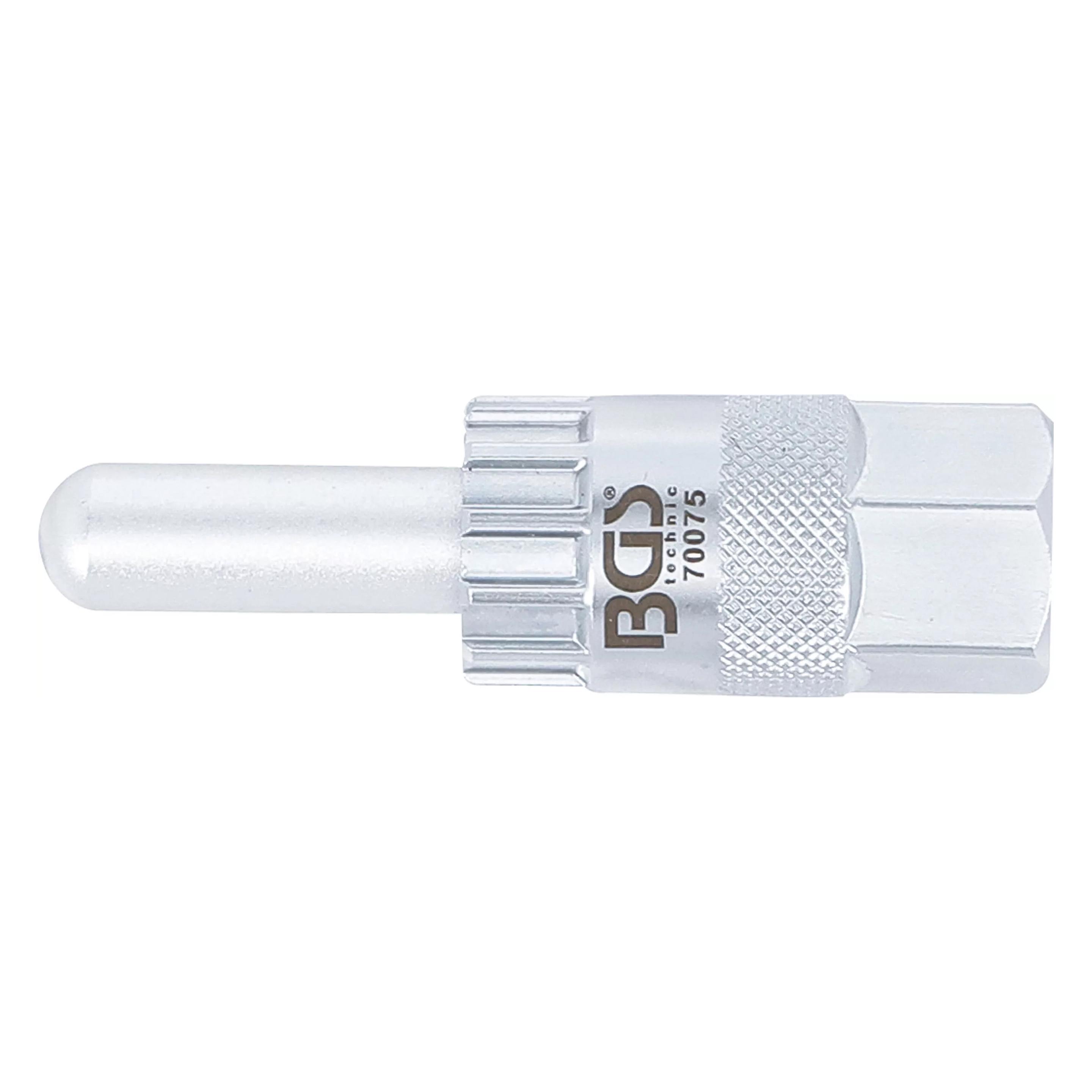 BGS Verschlussring-Einsatz | mit Zentrierstift | für 12 mm Steckachsen (70075)