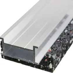 TraumGarten WPC Unterkonstruktion Basic Alu flachTerrassendiele DREAMDECK, 2000 mm