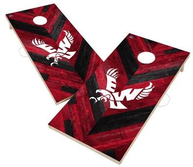 Skip's Garage Eastern Washington University Eagles Cornhole Board Set