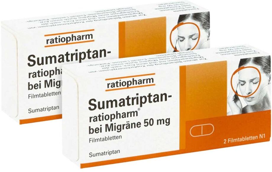 Sumatriptan-ratiopharm Bei Migräne 50 Mg Filmtabletten