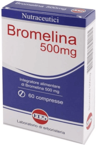 Kos Bromelina 500 mg Integratore 60 Compresse