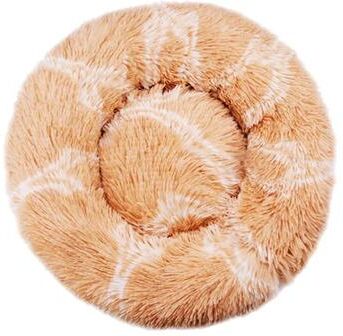 Inspire Select Round Plush Dog Bed Calming Pet Bed For Large, Medium & Small Dogs And Cats 12 35.4 In