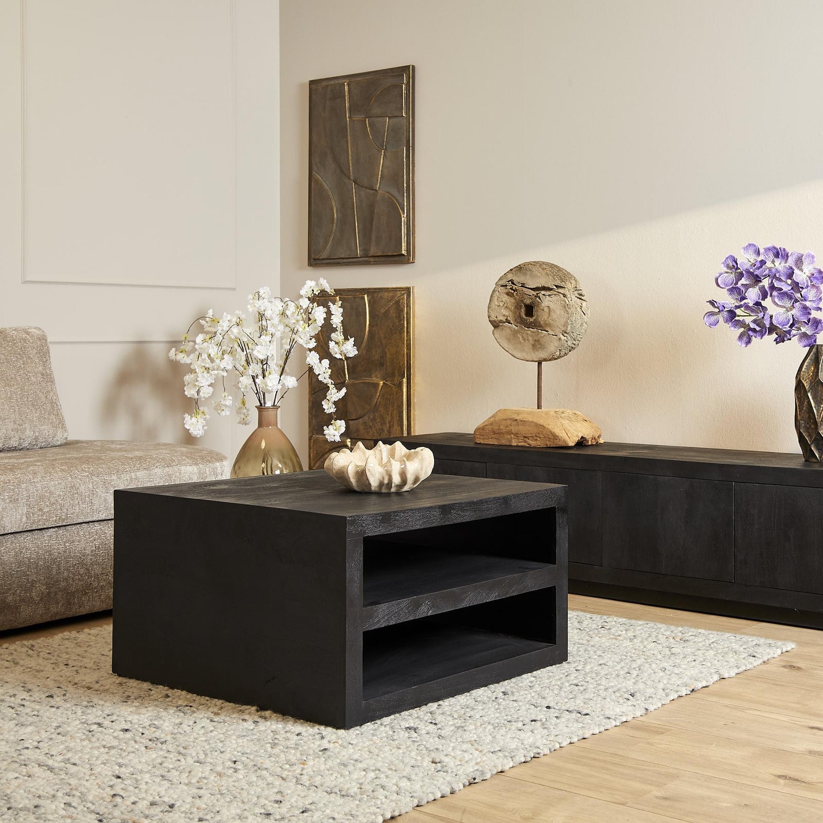 StarFurn Salontafel Brussel Zwart