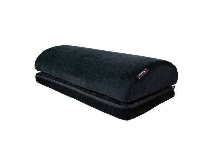Arozzi Fussstütze Polyester-Samt Schwarz, 60x30 cm, Heimtextilien, Wohntextilien, Kissen