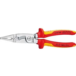 KNIPEX Elektro-Installationszange 1386200, 200mm 200mm KNIPEX
