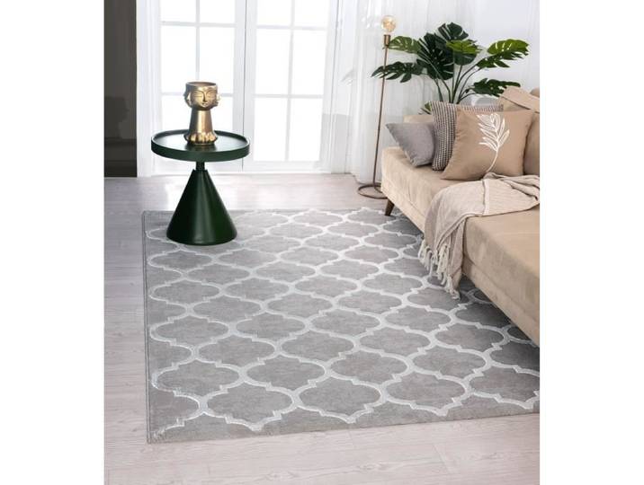 Tapis Moderne - THE CARPET - Studio - Gris - 160x230 cm - Extra Doux