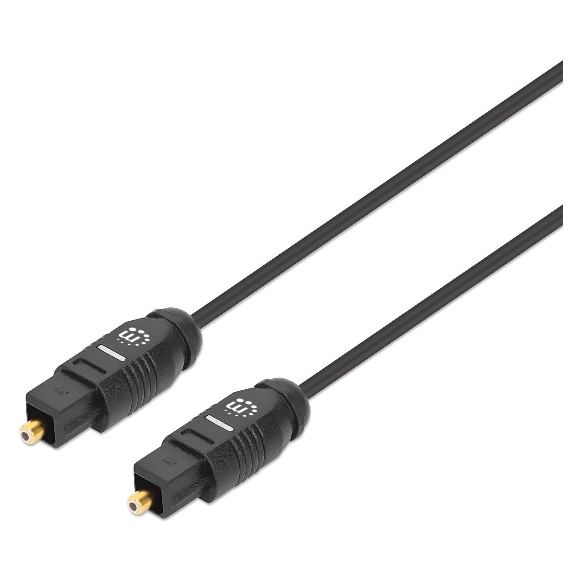 Manhattan Audiokabel Toslink Stecker/Stecker (5 m, Toslink Kabel) (356091)