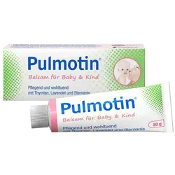 Pulmotin Balsam für Baby & Kind 20 g Salbe
