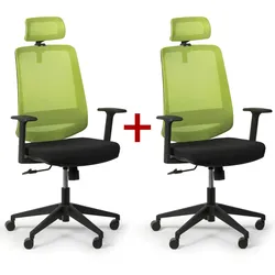 Bürostuhl RICH 1+1 GRATIS, grün