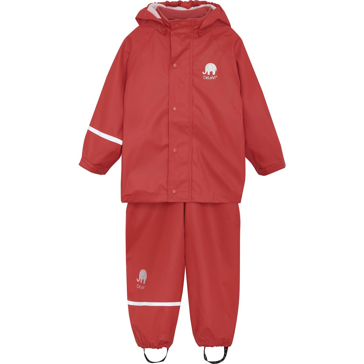 Celavi Basic Rainwear set -solid PU baked apple (443) 150 1145-443-150
