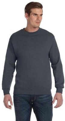 Gildan G120 DryBlend Crewneck Sweatshirt in Charcoal size 3XL   Fleece 12000, G12000