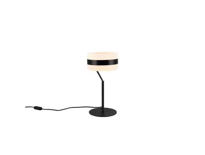 Trio Leuchten Led-Tischleuchte, Schwarz, Weiss, Metall, Kunststoff, 30 cm, Schnurschalter, Lampen & Leuchten, LED Beleuchtung, LED-Tischleuchten