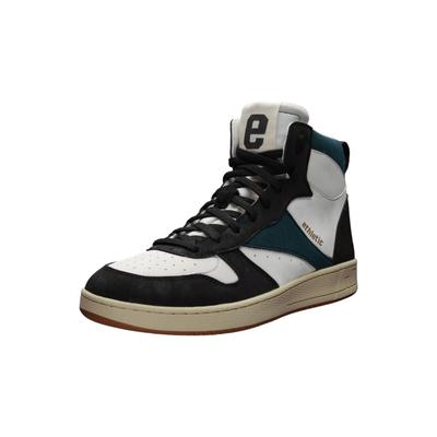 Sneaker ETHLETIC "Carl", Damen, Gr. 40, weiß (chalk weiß, fir tree grün), Obermaterial: 100% Polyurethan. Futter: 100% Baumwolle. Decksohle: 100% Baumwolle. Sohle: 100% Naturkautschuk, Schuhe Sneaker, recycled Produkt