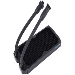 Alphacool NexXxos ST30 Radiator-Block (120 mm), Wasserkühlung Radiator, Schwarz