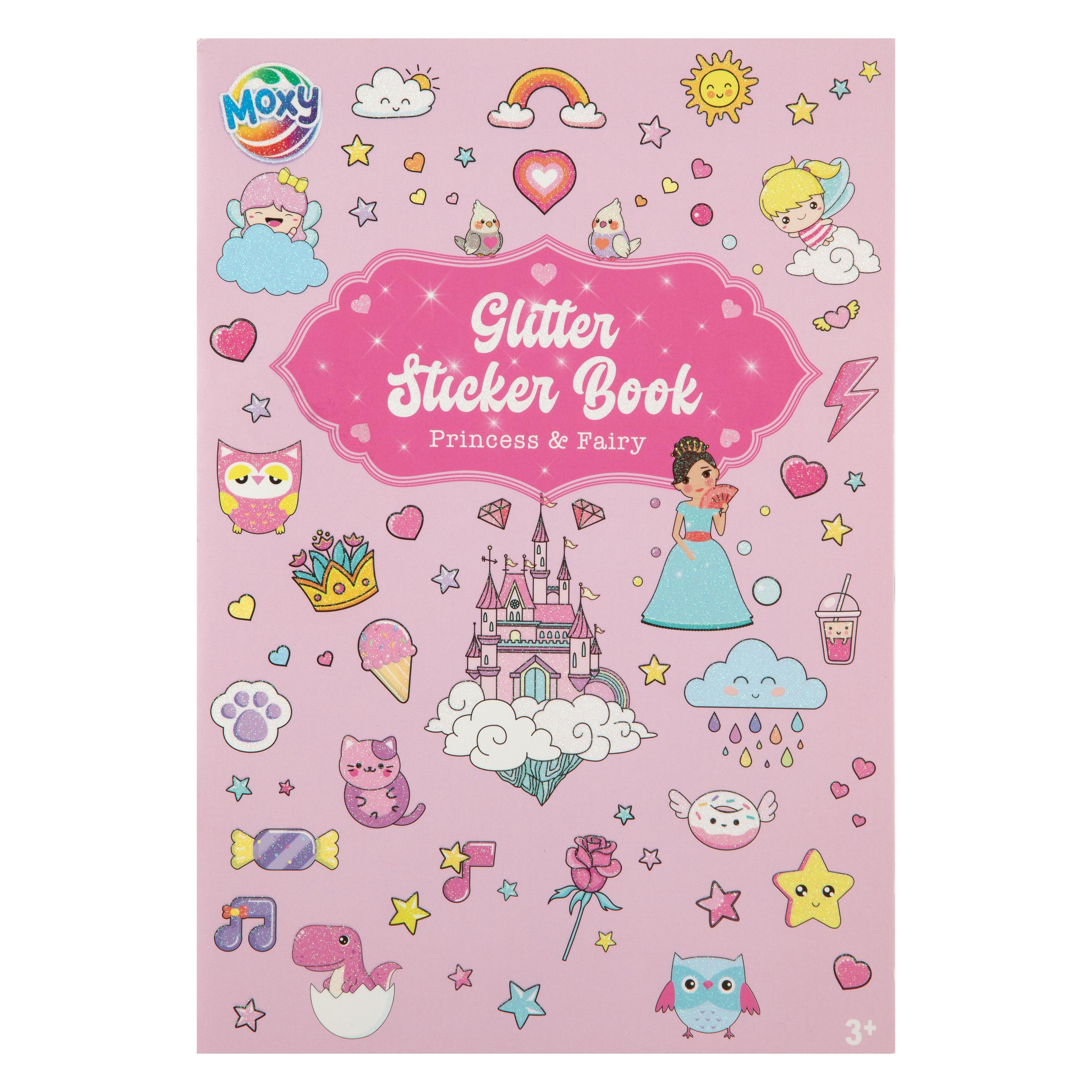 Sombo Sticker-Buch A5 Glitter assortiert (8 Sticker) (100006)