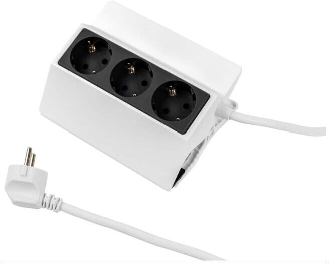 Bachmann Multiprise Peggy 3x avec protection blanc 500.000 (500.000)