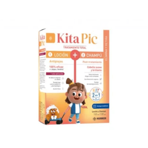 Kitapic Anti-lice Kit Shampoo 100 ml + Lotion 100 ml