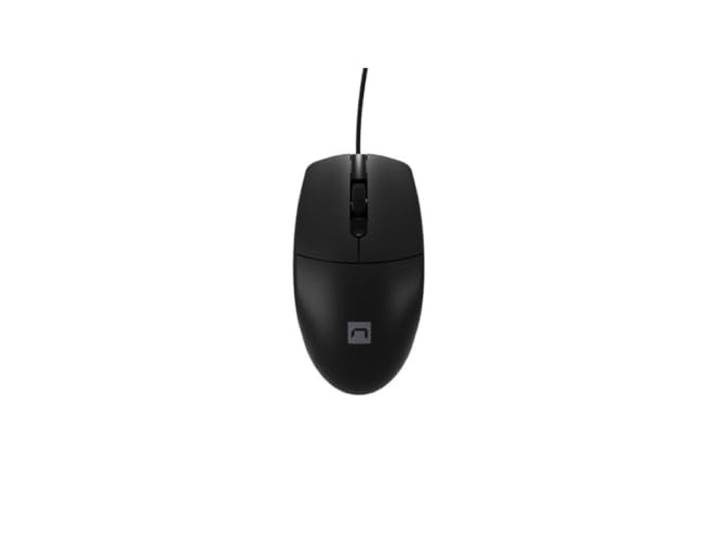 Natec Ruff Plus Muis, zwart
