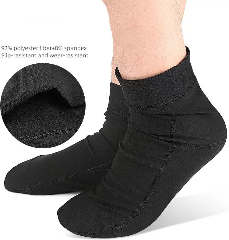 INF Sauna Fuß Schweiß Socken, Fußmasken Socken für Zuhause, Fußlotion Socken, Tägliche Schweiß Fußabdeckungen - 1 Paar Blau