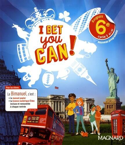 Michelle Jaillet - I bet you can ! anglais 6e, cycle 3, A1-A2 : nouveau programme : bimanuel - Preis vom 13.10.2026 19:28:25 h