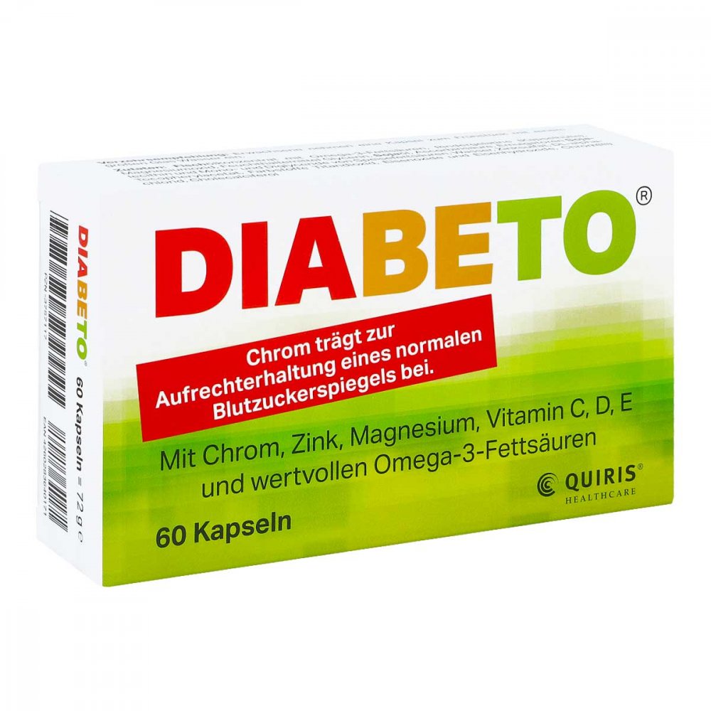 Quiris Healthcare GmbH & Co. KG Diabeto Kapseln 03757117
