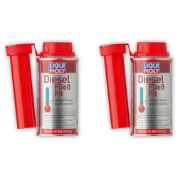 2x Additiv LIQUI MOLY 5130 Diesel Fließ-Fit Kraftstoff Winter Kälte Zusatz 150ml