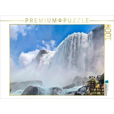 CALVENDO Puzzle Niagarafälle - American Falls und Horseshoe Fall | 1000 Teile Lege-Größe 64x48cm Foto-Puzzle für glückliche Stunden, Sonstige von ,