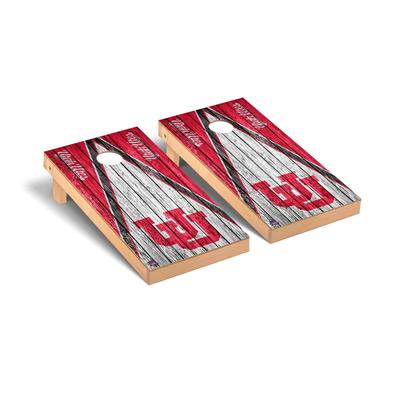 Skip's Garage Utah Utes 2x4 Pro Cornhole Boards - V8