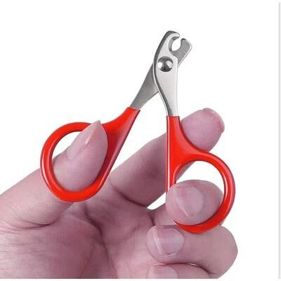 Uplift Essentials Professional Precision Pet Nail Clippers red