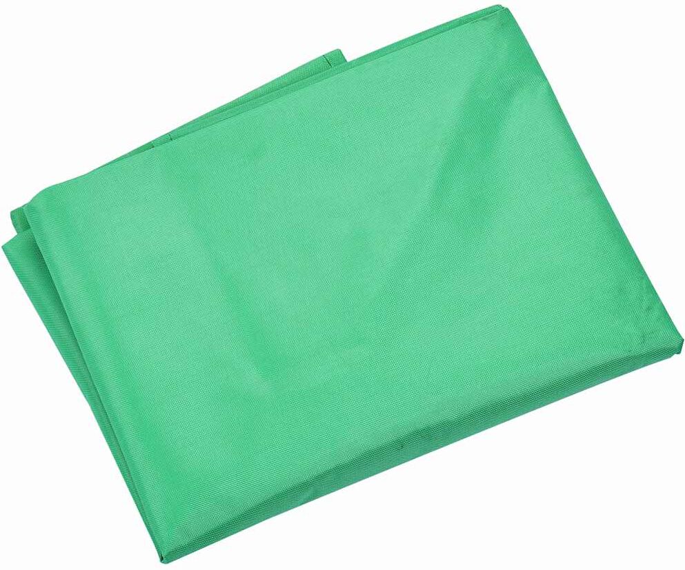 vidaXL Bâche de chariot de jardin Vert Tissu