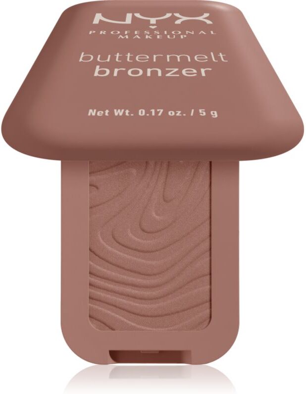 NYX Professional Makeup Buttermelt Bronzer bronzer shade 02 All Buttad Up 5 g