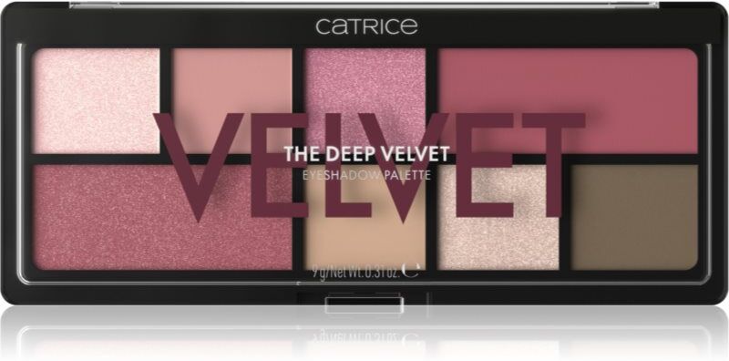 Catrice The Deep Velvet eyeshadow palette 9 g
