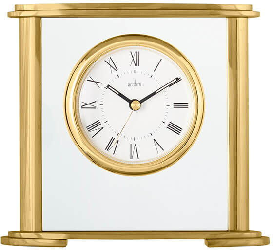 Acctim Colgrove Mantel Clock Gold
