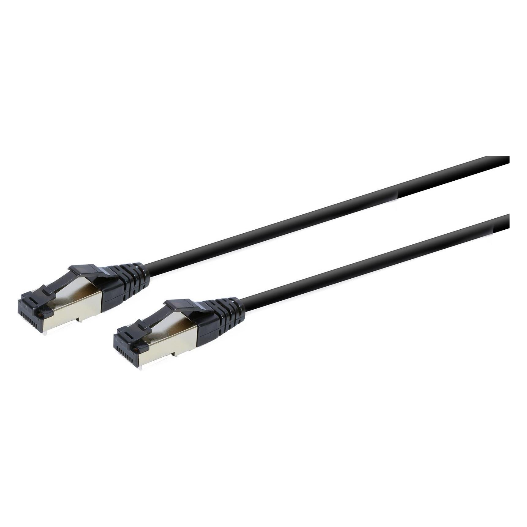 Gembird CableXpert CAT8 Patchkabel (LSZH) (S/FTP, CAT8.1, 7.50 m) (PP8-LSZHCU-BK-7.5M)