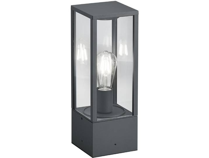 LED Tuinverlichting - Staande Buitenlamp - Trion Garinola - E27 Fitting - Mat Antraciet - Aluminium