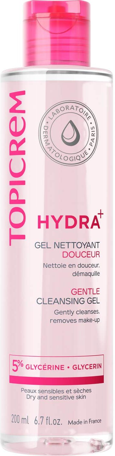 Topicrem HYDRA+ Gel Limpiador Suave 200 ml