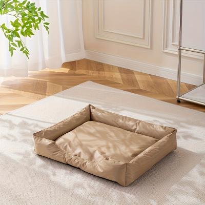 PetsAreLife Premium Dog Bed For Large Dogs, Orthopedic Pet Supplies, Soft Cushion Beds For Puppies, Cats, Medium To Big Bedding brown s