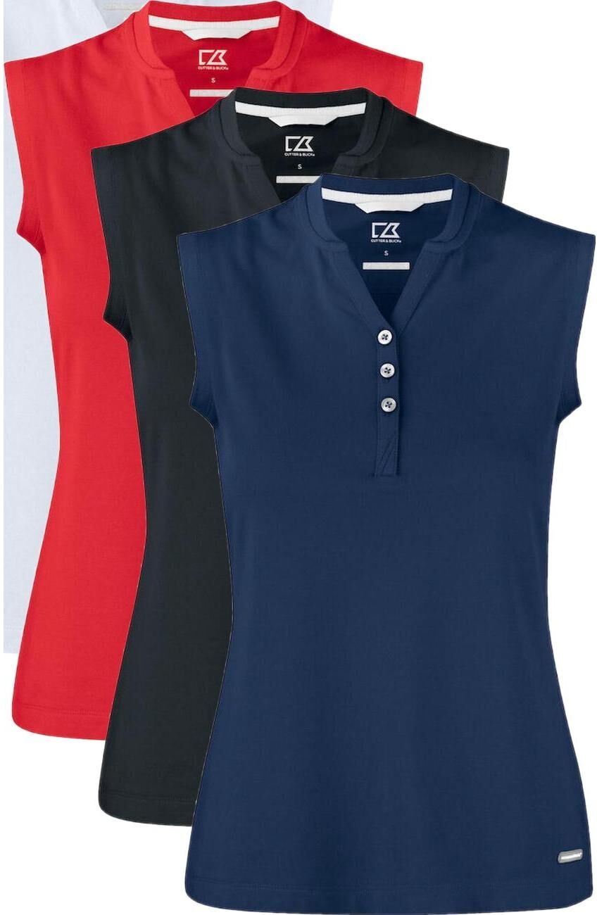 Cutter & Buck 353407 Advantage Sleeveless Ladies / Tanktop White L