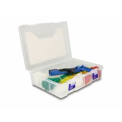 Delock 18641 Kabelbinder-Sortiment Mehrfarbig 1 Set