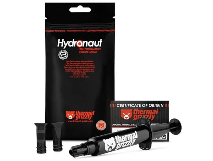 Thermal Grizzly Hydronaut heat sink compound Koelpasta 11,8 W/m·K 7,8 g