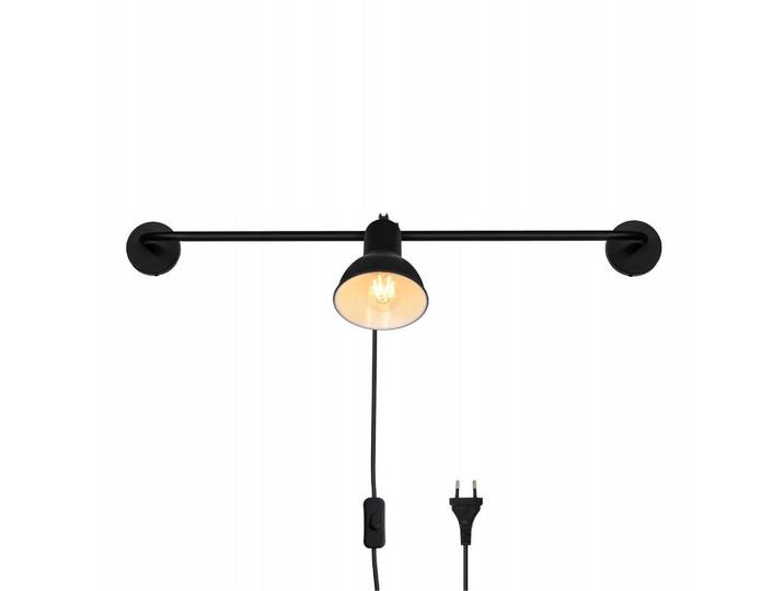 ZMH Wandleuchte Lichturnis 8/8/77 cm, Schwarz, Metall, Vintage, E27, 8x8x77 cm, Lampen & Leuchten, Innenbeleuchtung, Wandleuchten