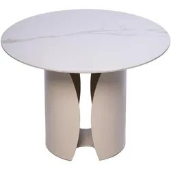 Couchtisch HARPER MARLOW (DH 60x42 cm) - beige - DH 60x42 cm