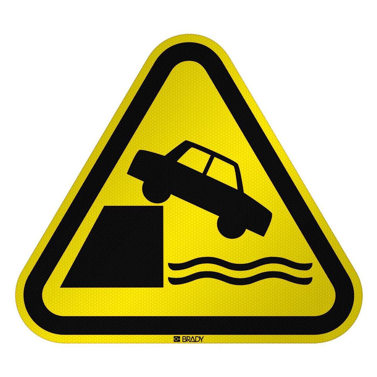 Brady ISO Safety Sign Warning (W/W051/NT/RFL-TRI310-1)
