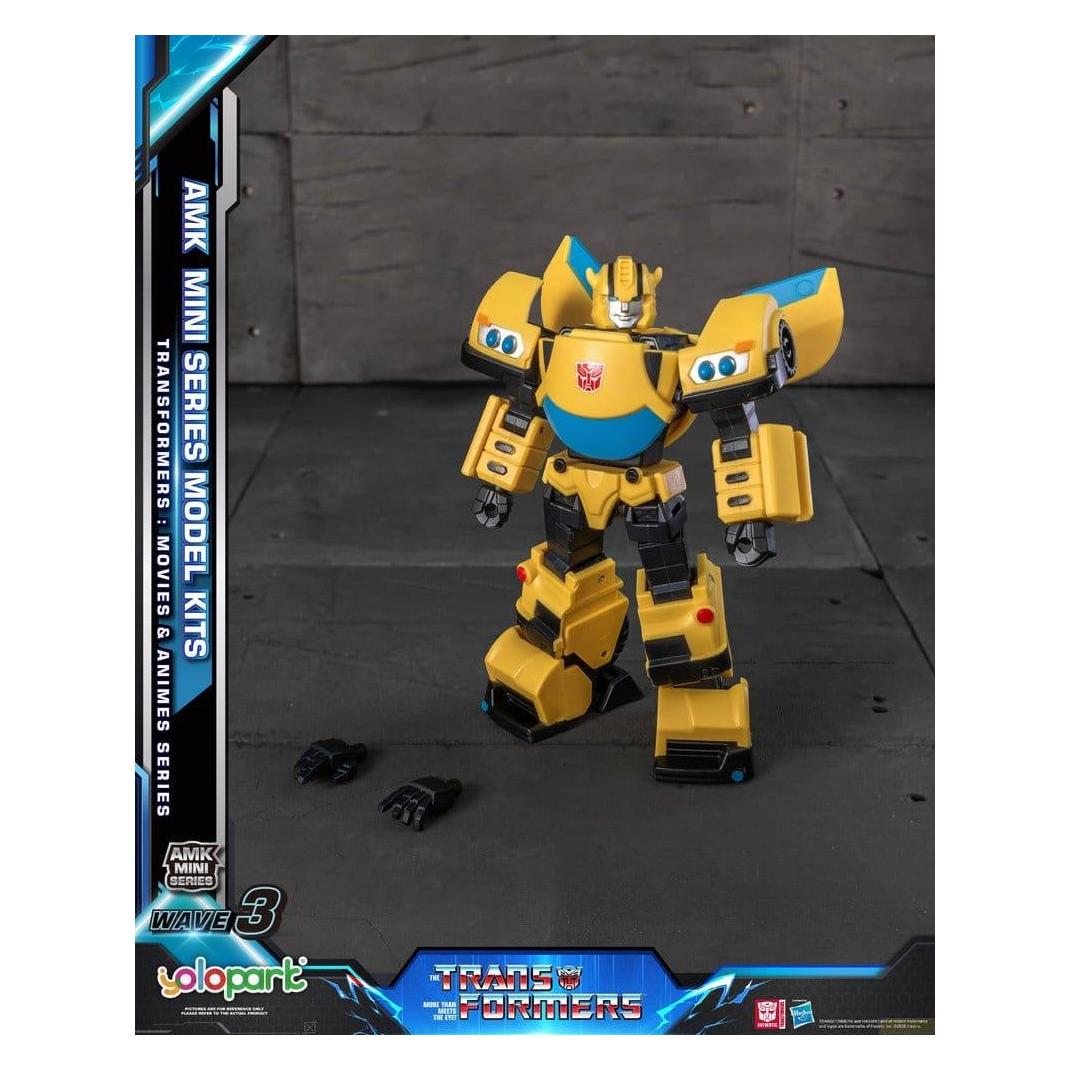 Yolopark Transformers Generation One figurine Plastic Model Kit AMK Mini Series Wave 3 Bumblebee IDW 11 cm (YOLO-AMKM3BB)
