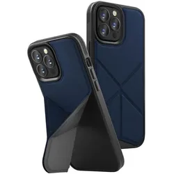 Uniq etui Transforma iPhone 14 Pro Max 6,7" Magclick Charging niebieski/electric blue (Apple iPhone 14 Pro Max), Smartphone Hülle, Blau
