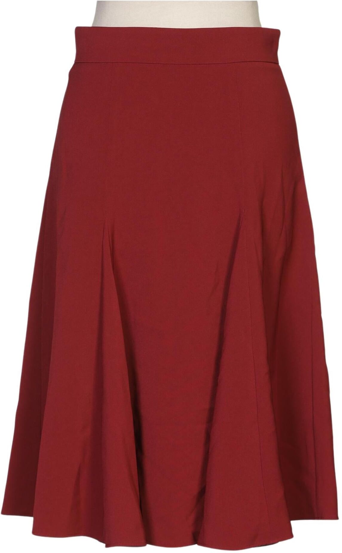 Gucci Damen Rock, Rot, Gr. EU 34 (IT 40), Viskose / Elasthan / Synthetik - Second Hand