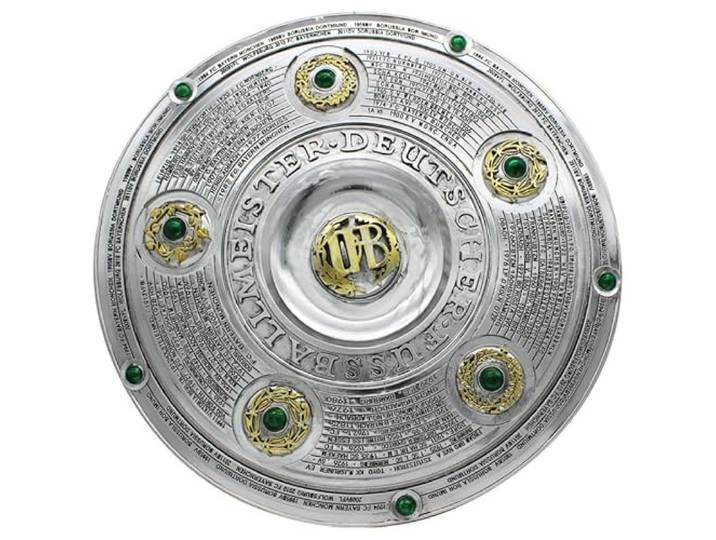 VHcgCGJ Sammlerstück, Bundesliga Champions Trophy Salatteller Trophäen Football League Souvenirs Sammlerstücke Geschenke