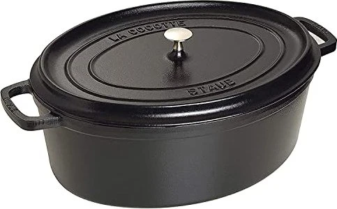 Staub Cocotte - 31 x 16.7 cm - 5.5 L Black